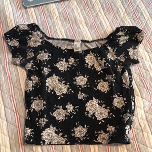 Floral Crop top